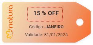 15% de Desconto no Site da Natura com o cupom JANEIRO